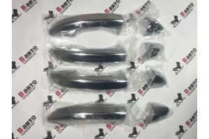Хром накладки на дверные ручки VW Passat B6, B7, CC 